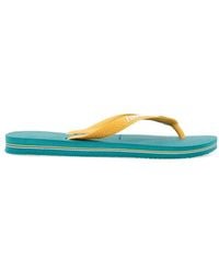 Havaianas - Brasil Logo Thong Sandals - Lyst
