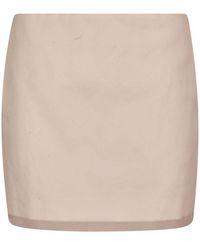 Sportmax - Zip Detailed Mini Skirt - Lyst
