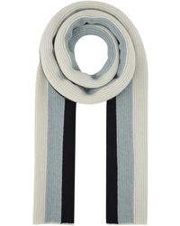 KENZO Embroidered Wool Scarf - Multicolour
