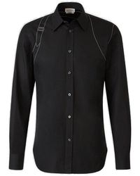 Alexander McQueen - Harness Long Sleeved Shirt - Lyst