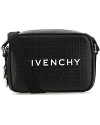Givenchy G-essentials Messenger Bag With Logo - Black