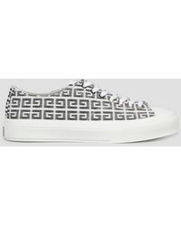 Givenchy Giv 1 Allover Logo City Trainers - Multicolour