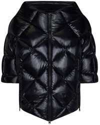 Herno - Quilted Zipped Coat - Lyst