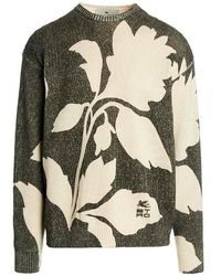 Etro - Floral Sweater - Lyst