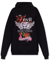 Vetements - Embroidered Hoodie - Lyst