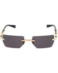 Balmain - Pierre Rectangular Frame Sunglasses - Lyst