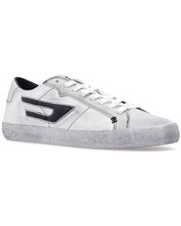 DIESEL S-leroji Low Lace-up Sneakers - White