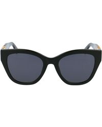 Max Mara Cat Eye Frame Sunglasses - Black