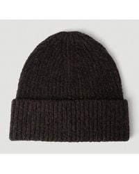 Acne Studios - Korval Knitted Beanie - Lyst