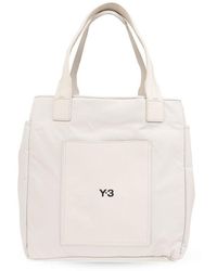 Y-3 - Shopper Bag With Logo, - Lyst