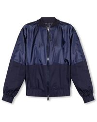 Moncler - Blue 'gobie' Jacket - Lyst