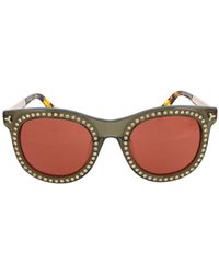 Bally - Studded Cat-eye Frame Sunglasses - Lyst