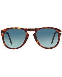 Persol - 714 Round Frame Sunglasses - Lyst