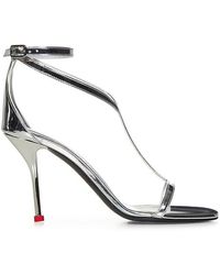 Alexander McQueen - Ankle Strap Heeled Sandals - Lyst