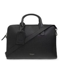 Giorgio Armani - Leather Briefcase - Lyst