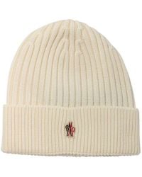 Moncler - Ribbed Wool Beanie - Lyst