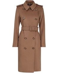 Burberry - Kensington Trench Coat In Cashmere - Lyst
