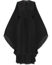 Balenciaga - Pleated Maxi Dress - Lyst