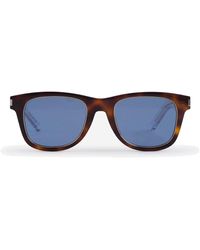 Saint Laurent - Square Frame Sunglasses - Lyst