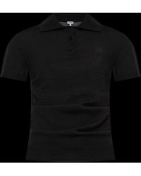 Loewe - Short-Sleeved Polo Sweater - Lyst