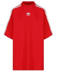 T-shirt Balenciaga X Adidas Black size S International in Cotton - 28398671
