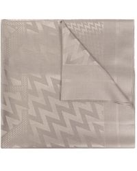Lanvin - Scarf With Raw Finish, - Lyst