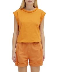 FEDERICA TOSI - Sleeveless Knit Top - Lyst