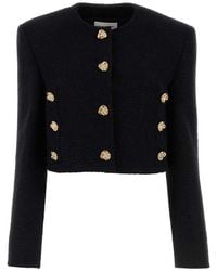 Alexander McQueen - Wool Blend Blazer - Lyst