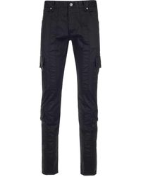 balmain black pants