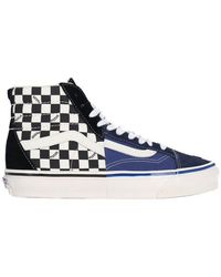 Vans - Checkerboard Clash The Wall Lx Panelled Sneakers - Lyst