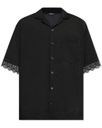 DSquared² - Lace-detailed Pyjama Top - Lyst