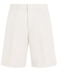 ZEGNA - Knee-length Tailored Shorts - Lyst