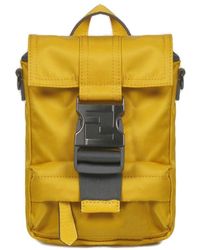 Fendi Ness Mini Econyl Crossbody Backpack in White for Men | Lyst