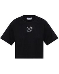 Off-White c/o Virgil Abloh - T-Shirt With Logo - Lyst