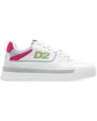 DSquared² - Logo-embossed Lace-up Sneakers - Lyst