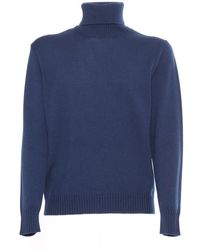 Ballantyne - Roll-Neck Knitted Jumper - Lyst
