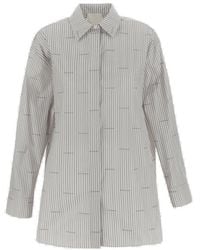 Givenchy - Allover 4g Patterned Oversized Shirt - Lyst
