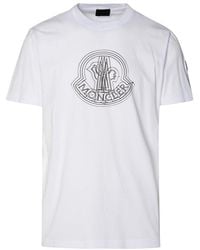 Moncler - Maxi Logo T-shirt - Lyst