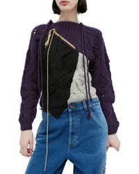 Dries Van Noten - Toula Knitted Sweater - Lyst