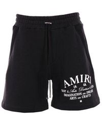 Amiri - Logo-patch Drawstring Shorts - Lyst