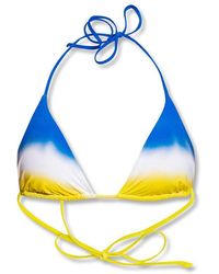 DSquared² - Blue Swimsuit Top - Lyst