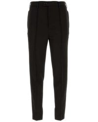 Prada - Gabardine Pant - Lyst