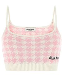 Miu Miu Tops for Women | Online Sale up to 50% off | Lyst