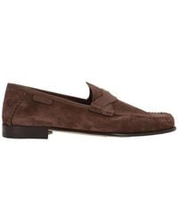 Tom Ford - Almond-Toe Slip-On Loafers - Lyst