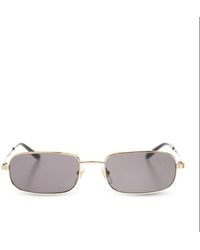 Gucci - Rectangle Framed Sunglasses - Lyst