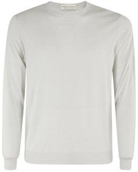 FILIPPO DE LAURENTIIS - Crewneck Knit Top - Lyst