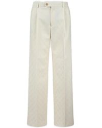 Gucci - GG Wide-leg Trousers - Lyst
