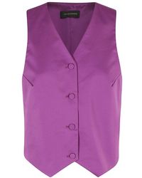 ANDAMANE - Pauline Button-Up Vest - Lyst