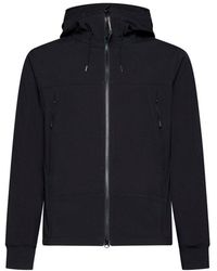 C.P. Company - Goggles-Detailed Zipped Hooded Drawstring Jacket - Lyst