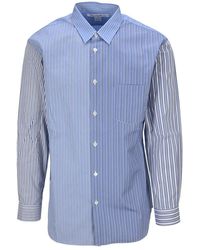 Comme des Garçons - Multi-stripe Printed Buttoned Shirt - Lyst